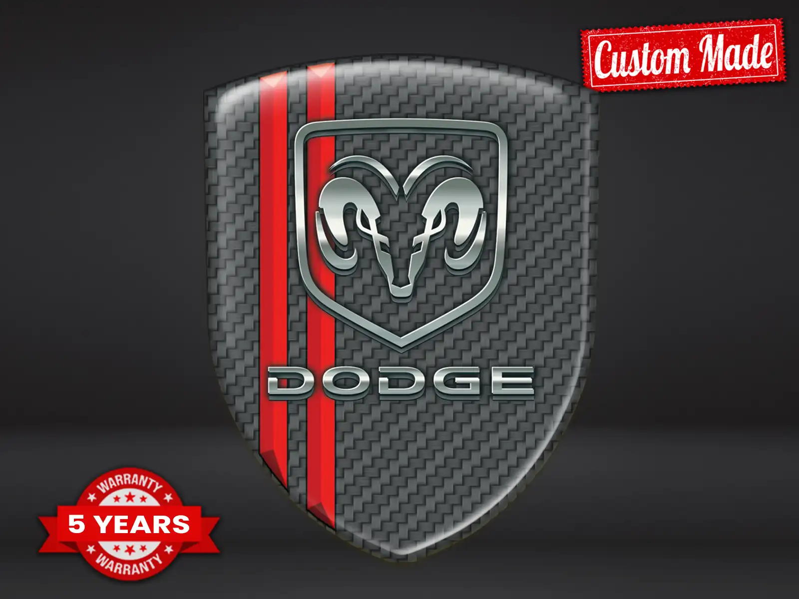 Dodge Stickers Auto Édition Choix Max Style Original